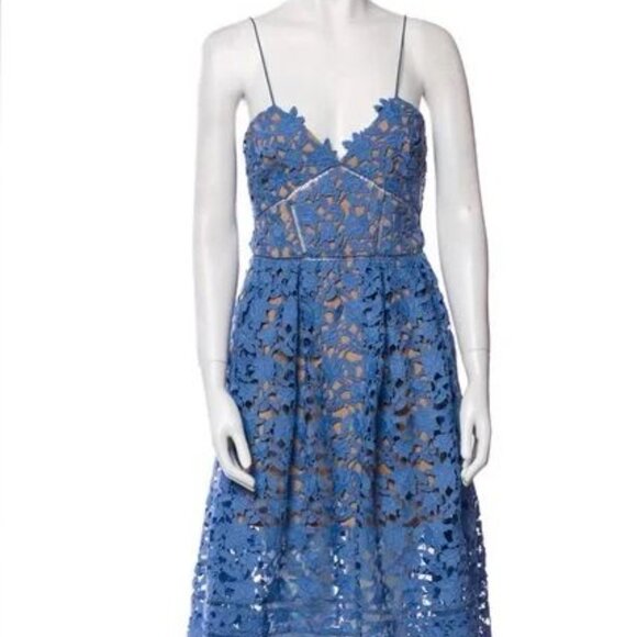 Self-portrait Azaelea Lace Midi Dress - Picture 1 of 5